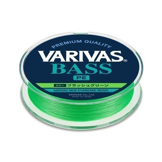 FIR VARIVAS BASS PE X4 150m 0.205mm 25lb Flash Green FIR VARIVAS BASS PE X4 150m 0.205mm 25lb Flash Green
