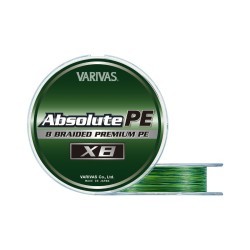 FIR VARIVAS ABSOLUTE PREMIUM PE X8 150m 0.205mm 31lb Marking Green