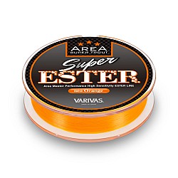 Fir poliester Varivas Super Trout Area Super Ester Neo Orange, 0.090mm, 0.6kg/1.4lb, 140m