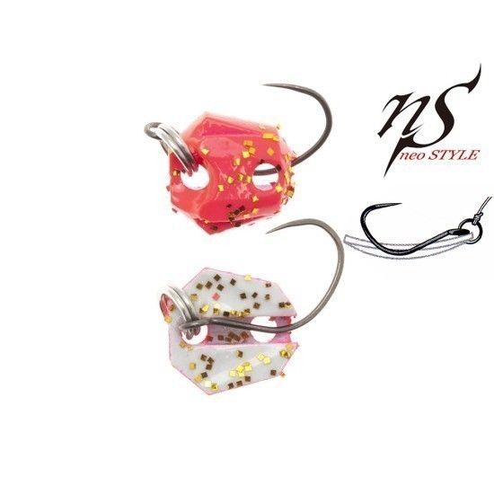 OSCILANTA NEO STYLE PREMIUM 0.5gr 32 Super Fluo Neo White/Pink OSCILANTA NEO STYLE PREMIUM 0.5gr 32 Super Fluo Neo White/Pink