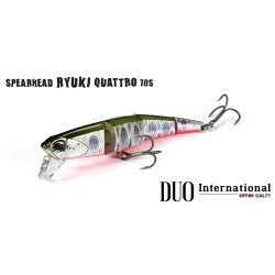 Vobler DUO Spearhead Ryuki Quattro 70S, ACC3059 Mat Tiger, 7cm/5.7g