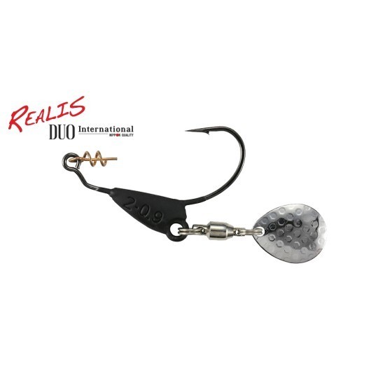 DUO REALIS SPIN HOOK 1.8gr #2 Mat Black
