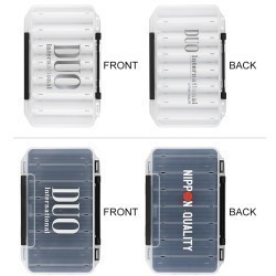 CUTIE DUO REVERSE LURE CASE 100 19.3x10x3cm White/Silver Logo