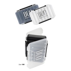 CUTIE DUO REVERSE LURE CASE 100 19.3x10x3cm White/Silver Logo