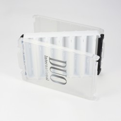 Cutie DUO Reverse Lure Case 120, White/Silver Logo, 20x12.6x3.6cm