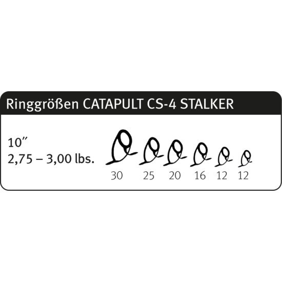 Lansetă Sportex Catapult CS-4 Carp Stalker, 3.00m/3.00lbs, 2buc Lansetă Sportex Catapult CS-4 Carp Stalker, 3.00m/3.00lbs, 2buc