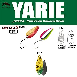 Oscilantă Yarie 704 Ringo Midi, 1.8g, AD23 Monkey Banana