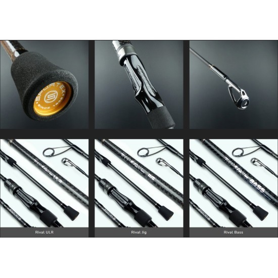 Lansetă Sportex Rival Jig, 2.20m/18-59g, 2buc