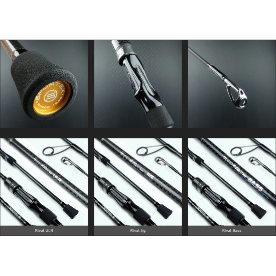 Lansetă Sportex Rival Jig, 2.25m/22-86g, 2buc