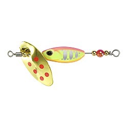 Linguriță rotativă DUO Spearhead Ryuki Spinner, ASA4073 Pink Chart Yamame, 2cm/5g