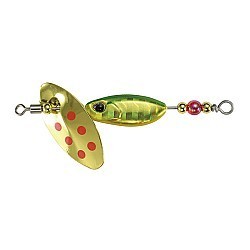 Linguriță rotativă DUO Spearhead Ryuki Spinner, PHA0055 Green Gold, 2cm/3.5g