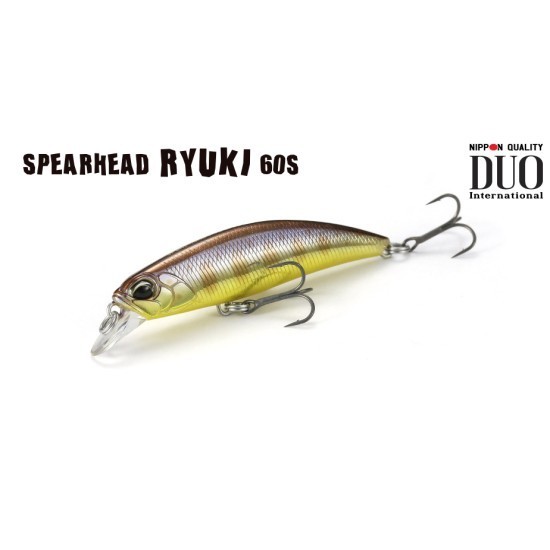 Vobler DUO Spearhead Ryuki 60S SW, DHN0172 Clear Blue Back, 6cm/6.5g