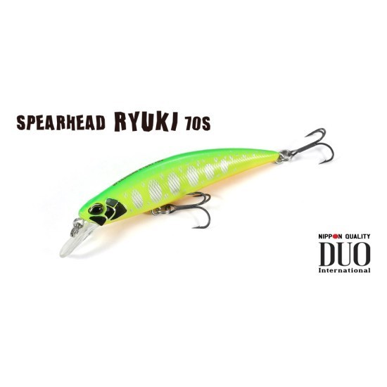 Vobler DUO Spearhead Ryuki 70S SW, DHA0140 Ocean Blue Back, 7cm/9g