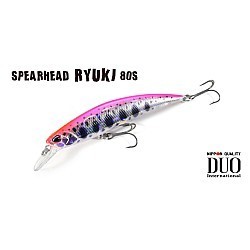 Vobler DUO Spearhead Ryuki 80S, CCC3815 Brown Trout ND, 8cm/12g
