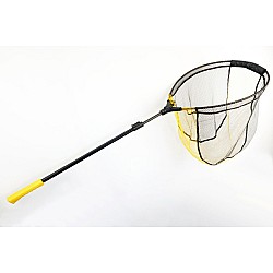 Minciog Sportex Tele Carbon Frame cauciucat, 60x50 cm, mâner 200 cm