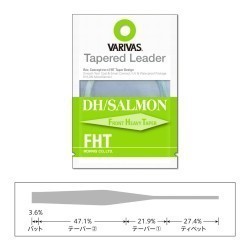 INAINTAS FLY TAPERED LEADER DH/SALAMON FHT 1X 18ft 0.260mm-0.54mm