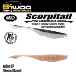 SHAD SCORPITAIL 4" 10cm 07 Biwaa Blaast
