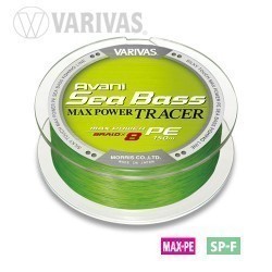 FIR SEA BASS MAX POWER TRACER PE 8x 150m 14.5lb Verde Fluo