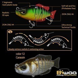 SWIMBAIT SEVEN SECTION S4" 10cm 17gr 12 Carassin