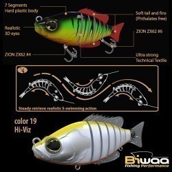 SWIMBAIT SEVEN SECTION S5" 13cm 34gr 19 Hi-Viz