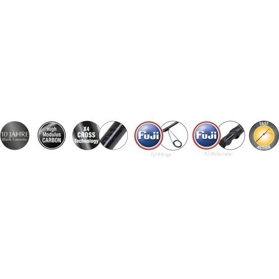 Lansetă Sportex Bassista Finesse, 2.15m/9-22g, 2buc Lansetă Sportex Bassista Finesse, 2.15m/9-22g, 2buc