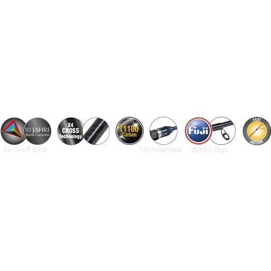 Lansetă Sportex Magnific Finesse, 1.95m/2-10g, 2buc
