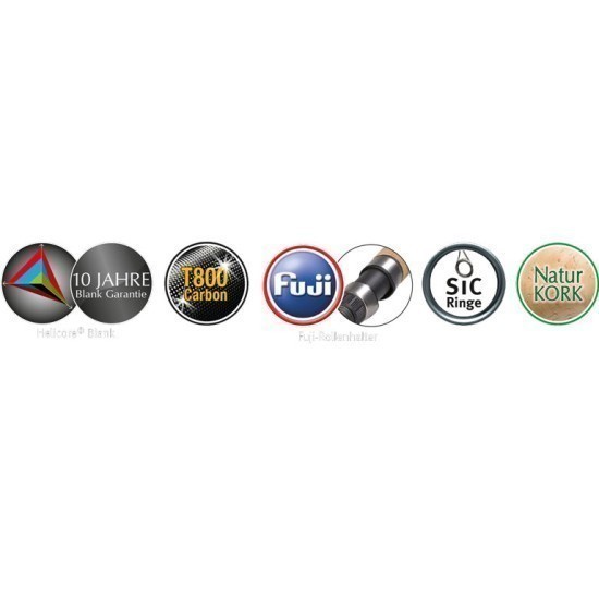 Lansetă Sportex Xclusive Feeder NT Medium Heavy, 3.90m/100-190g, 3+3buc