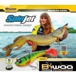 SWIMBAIT SPINJET 4" 10cm 18gr 28 Gold Perch