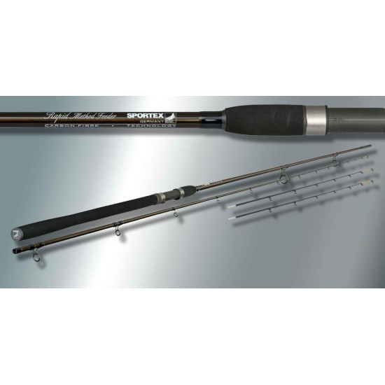 Lansetă Sportex Rapid Method Feeder, 3.60m/10-40g, 2+3buc