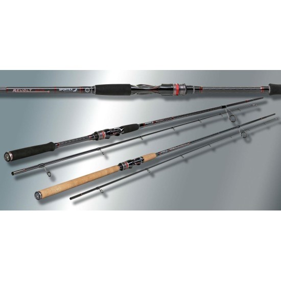 Lansetă Sportex Revolt Spin, 2.40m/20g (11-31g), 2buc