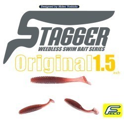 HIDE UP STAGGER ORIGINAL 1.5" 4cm 243 Tamarabai Dark Shrimp