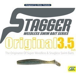 HIDE UP STAGGER ORIGINAL 3.5" 9cm 146 Silver Shad