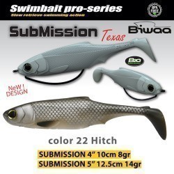 SHAD SUBMISSION 4" 10cm 22 Hitch