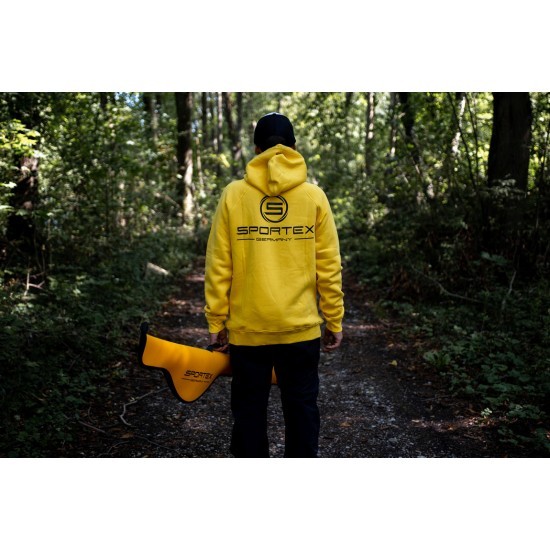 Hanorac Sportex Hoodie, Yellow, Large