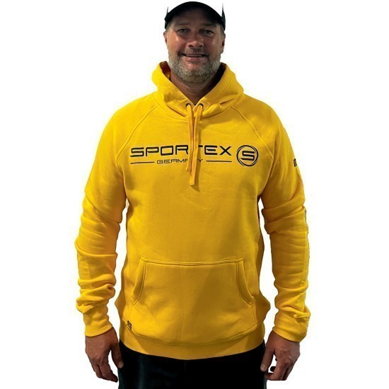 Hanorac Sportex Hoodie, Yellow, Large