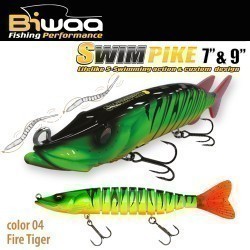 SWIMBAIT SWIMPIKE SS 7" 18cm 26gr 04 Fire Tiger