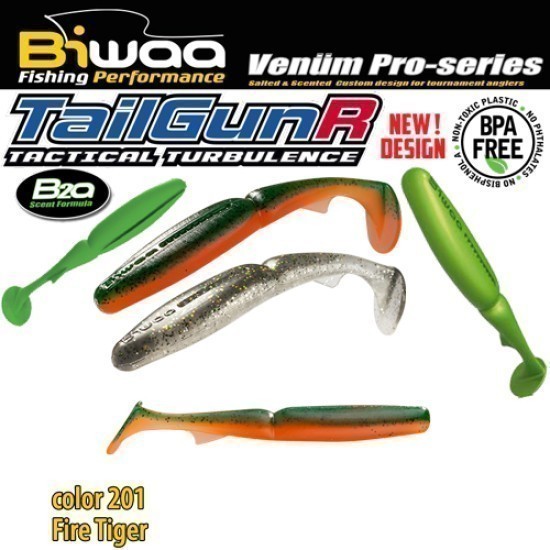 SHAD TAILGUNR SWIMBAIT 4.5 11.5cm 201 Fire Tiger SHAD TAILGUNR SWIMBAIT 4.5 11.5cm 201 Fire Tiger