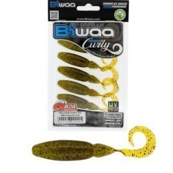 SHAD TAILGUNR CURLY 2.5" 6.3cm 004 Watermelon Red