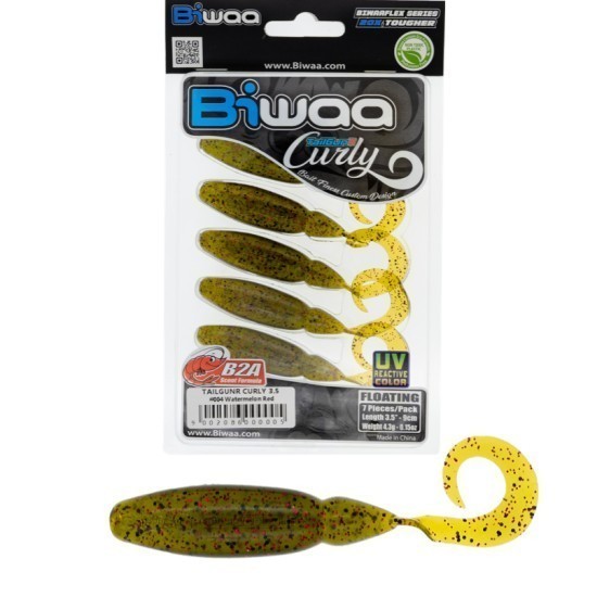 SHAD TAILGUNR CURLY 2.5