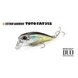DUO TETRA WORKS TOTO FAT 35S 3.5cm 2.1gr CCC0077 UVGold Wglow