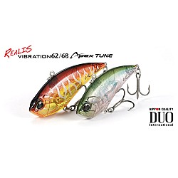 Vobler DUO Realis Vibration 62 Apex Tune, ACC3018 Smokey Bone, 6.2cm/9.7g