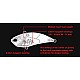 Vobler DUO Realis Vibration 62 G-Fix, CTA3345 AM Hasu, 6.2cm/14.5g