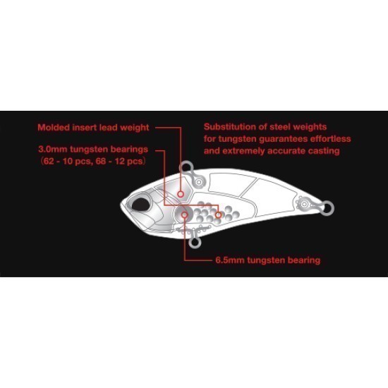 Vobler DUO Realis Vibration 68 G-Fix, ACC3192 Pumpkin Craw, 6.8cm/21g