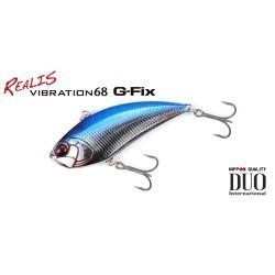 Vobler DUO Realis Vibration 68 G-Fix, MCC3196 Black Chrome, 6.8cm/21g