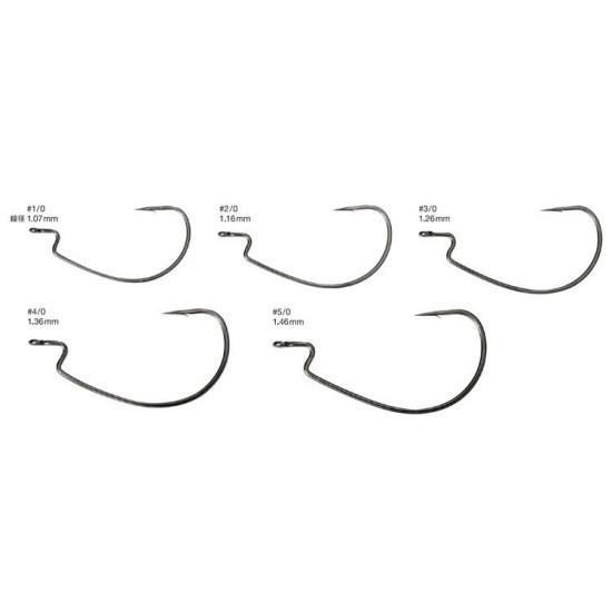 CARLIGE OFFSET VARIVAS MASTER HEAVY WIDE NR.2/0 NS Black CARLIGE OFFSET VARIVAS MASTER HEAVY WIDE NR.2/0 NS Black