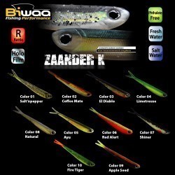 SHAD ZAANDER K FINESSE 14cm 9 Apple
