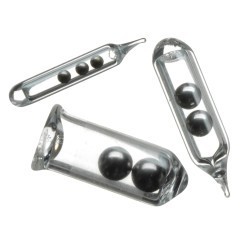 Kit lesturi Daiwa Prorex Insert Glass Rattle, 5mm, 6buc/plic
