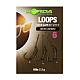 Riguri Korda Wide Gape X Loops Micro-Barbed, Nr.4/18lbs, 3buc/plic