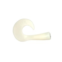 Coadă de rezervă vobler Strike Pro Wolf Tail Jr, White Glow