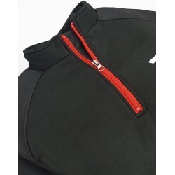 Costum Termic Daiwa Fleece, Black/Red, 2X-Large